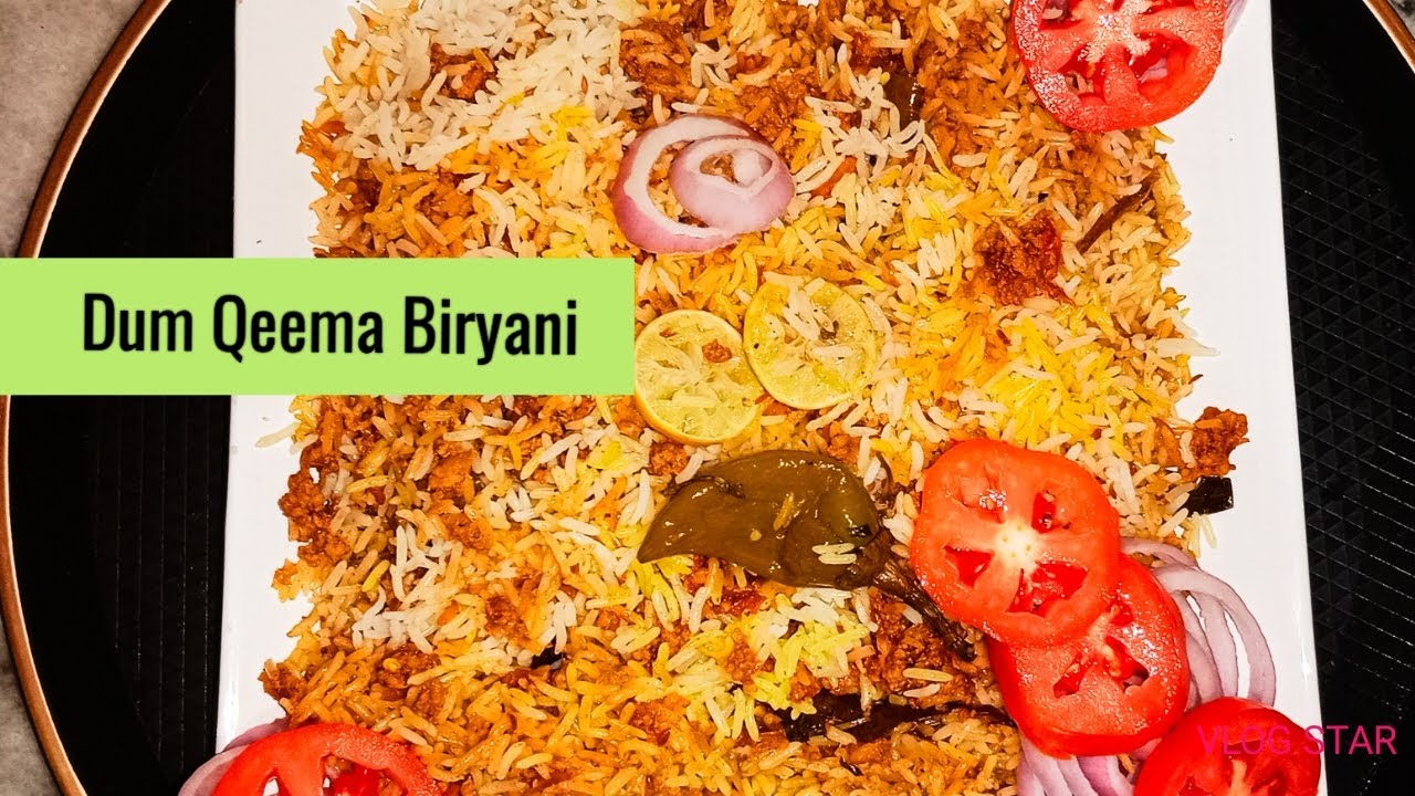 Dum Qeema Biryani Recipe By Healthy Food | healthy dinner recipes | healthy lunch ideas 1A Dum Qeema Biryani Recipe By Healthy Food | healthy dinner recipes | healthy lunch ideas 1A