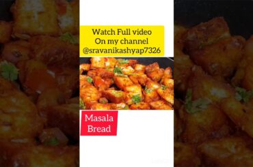 10 Mins Quick Snack with Bread | Yummy Masala Bread Snack | Evening Snack Ideas for Kids With Bread