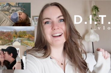 DITL Vlog (anatomy ultrasound | healthy dinner recipe | nature walk)