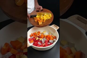 healthy fruit salad #shorts #video