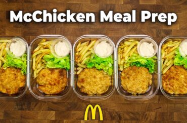 McChicken Meal Prep for Weight Loss