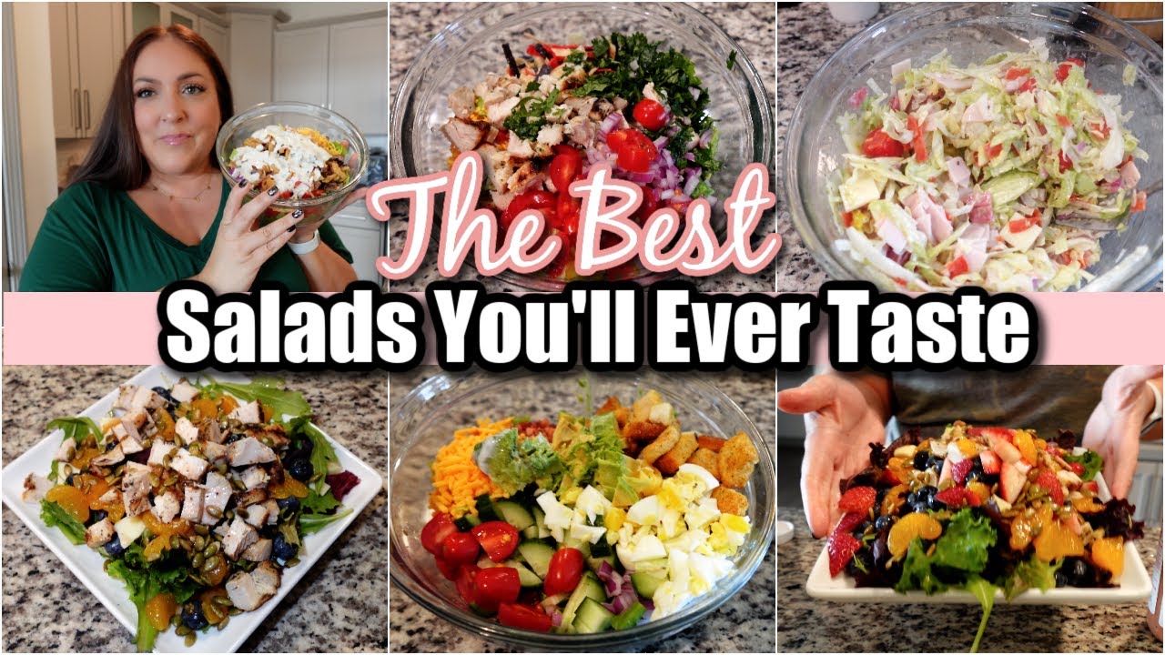 Top 6 Salads of 2023! The Absolute Best Salads You’ll Ever Try | Mind Blowing Salad Recipes Top 6 Salads of 2023! The Absolute Best Salads You’ll Ever Try | Mind Blowing Salad Recipes