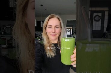 Detox Green Smoothie, anti-inflammatory drink #detoxdrink #immunity #smoothies