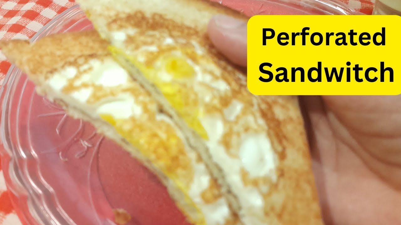 Perforated Sandwich 5 Minute Recipe | Egg Sandwitch By Umme Taha Perforated Sandwich 5 Minute Recipe | Egg Sandwitch By Umme Taha