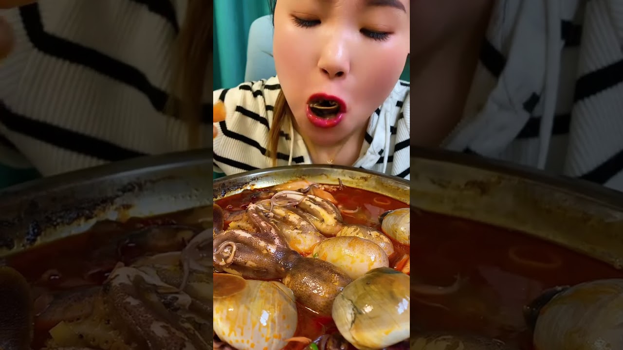 Spicy food eating challenge, octopus spicy asmr, asmr eating octopus1 677 Spicy food eating challenge, octopus spicy asmr, asmr eating octopus1 677