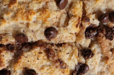 Delicious and healthy bread pudding recipe/bread pudding with condensed milk.