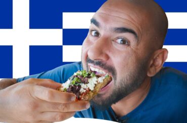 greek food recipes, How to prepare a fast healthy Cretan snack, dakos in traditional way