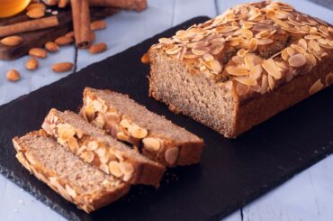 Healthy Gluten-Free Banana Bread - Easy Oatmeal Almond Banana Bread