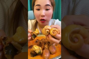 Spicy food eating challenge, octopus spicy asmr, asmr eating octopus1 465