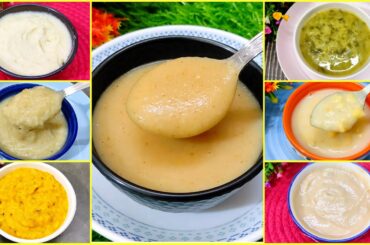 Weight Gaining Baby Food For 6 Months To 15 Months | 7 Baby Food Recipes | Healthy Food Bites