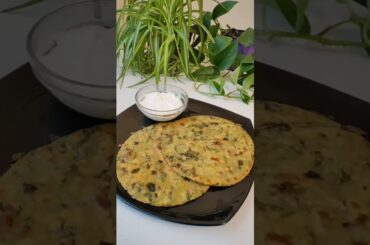 Healthy Breakfast Recipe#moringaroti #drumstickleaves #benifitsofdrumstick #weightloss #shorts