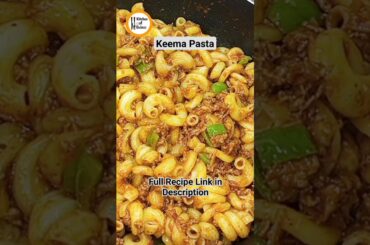 Keema Macaroni for Kids | Macaroni Pasta #latestrecipe #snackrecipes #food #shorts