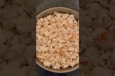 Homemade popcorn. #healthysnacks #popcorn #homemade