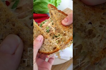Perfect Tuna Melt #healthyrecipes #lunchideas