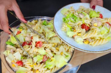Pasta Salad: Delicious and Healthy Pasta Salad Recipe with Special Sauce