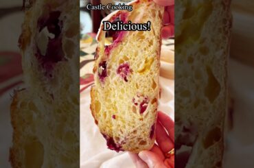 Delicious Lemon Blueberry Sourdough Bread #shorts