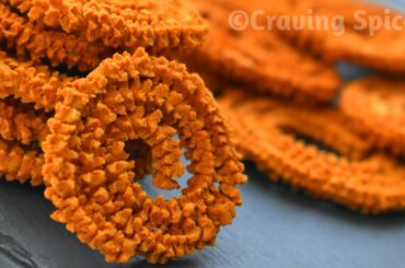 Quick And Healthy Evening Snacks!! Baked Murukku/Chakli