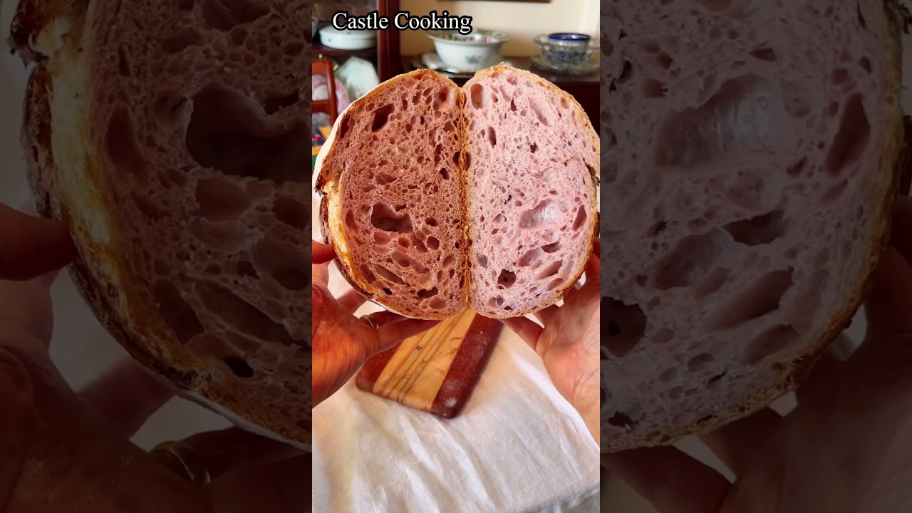 Beautiful Sourdough Bread #shorts Beautiful Sourdough Bread #shorts