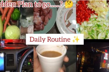 My Daily Evening Routine | Sudden Plan To Go KFC | Healthy Salad For Weight Loss | Mamoona Naz