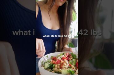 Lunch I ate to lose 42 Lbs