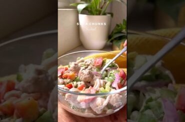 Healthy & Tasty Soya Chunks Salad Recipe Within Few Minutes| @FitnessFlavors #shorts