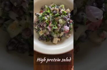 Easiest High Protein Salad Recipe at Home #shorts