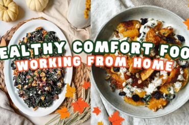 Work from Home VLOG | Making Healthy Comfort Food Recipes for Fall!