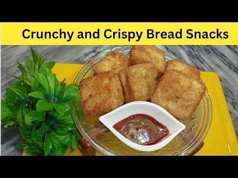 Bread Snacks recipe||Crunchy and Crispy Bread Snacks recipe by Zaini’s Kitchen Bread Snacks recipe||Crunchy and Crispy Bread Snacks recipe by Zaini's Kitchen