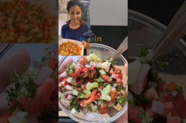 Hena Khan Healthy Pre-workout Salad Recipe #shorts #viral