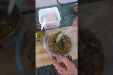 #Omega 3 se bharpur healthy breakfast recipe #(flax seeds prantha)#YouTube shorts video