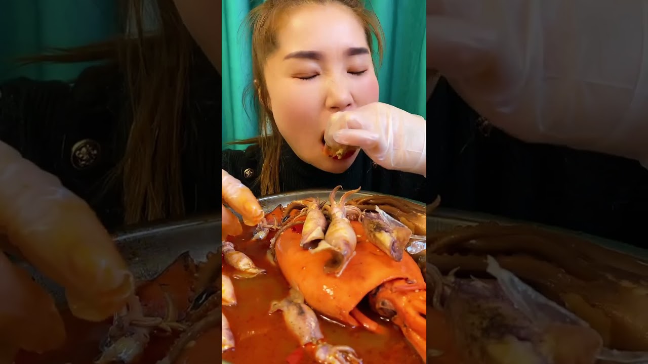 Spicy food eating challenge, octopus spicy asmr, asmr eating octopus1 573 Spicy food eating challenge, octopus spicy asmr, asmr eating octopus1 573