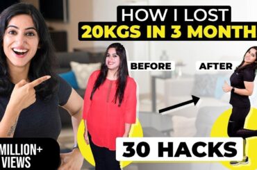 30 Tips from My Weight Loss Journey | By GunjanShouts
