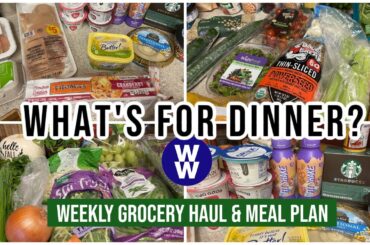 What's for Dinner? Weekly Meal Plan and Grocery Haul | Journey to Healthy