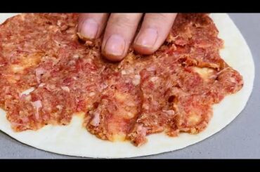 Delicious and Healthy Recipe- minced meat and bread! Incredible and easy recipe.