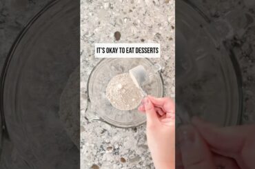 IT'S OKAY TO EAT DESSERTS ON YOUR WEIGHT LOSS JOURNEY #shorts