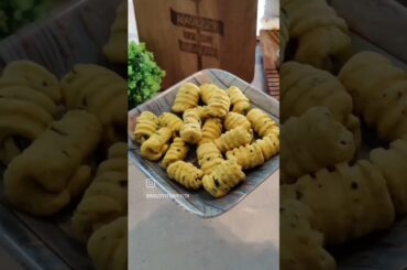 Diwali Special Healthy Suji Snack | Storable Healthy Snack Recipes Indian #shorts #healthysnacks