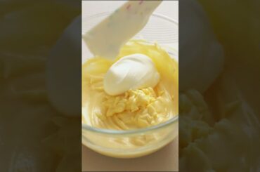 Making tiramisu with homemade mascarpone cheese cheap & easy no oven #shorts