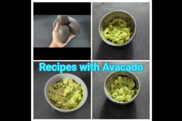 Easy and Healthy Recipes with Avacado