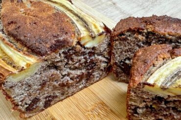 Banana Bread Recipe! Incredibly Delicious and Healthy Dessert! No Sugar, Gluten free