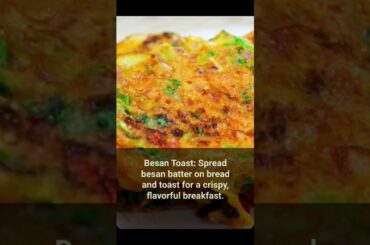 Besan Recipes for Breakfast | Besan Recipes for Snacks | Besan Recipes for Weightloss |#shorts