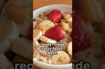 3 Healthy Breakfast in a Flash: 60-Second  Healthhacks #healthhacks #cleaneating #healthtips
