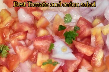 Best Tomato and onion salad recipe, ready in 5 minutes