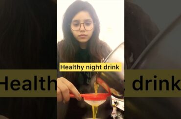 Sip to slim! Try my night drink recipe for weight loss, detox, and reduced bloating #shorts#healthy