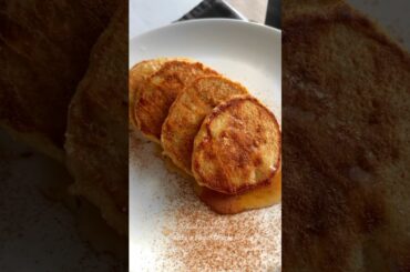 Delicious Healthy Pancakes! Recipe from @themodernnonna #easyrecipe #healthyfood #healthydessert