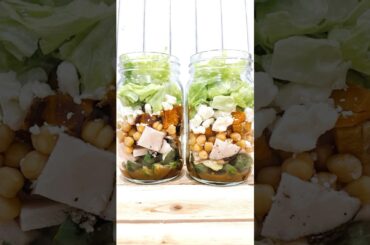 MASON JAR SALAD FOR WEIGHT LOSS #shorts