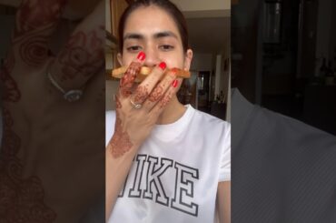 What I eat in a day post Karwachauth #ashortaday