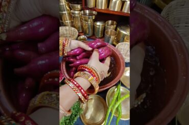 Sweet Potato Chaat #shorts  #makeeathealthy