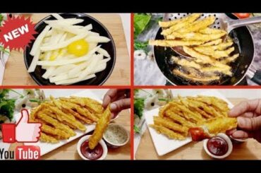 Potato snacks Recipe | New French Fries Recipe | Yummy And Delicious Recipe@Kitchen With Mrs Gohar