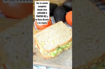 SANDWICH DE LOS MAS SALUDABLE #recetas #recipe #comida #yum #yummy #healthy #rico #sandwich