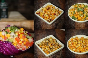 5 Types of Sweet Corn Salad Recipe - Quick and Easy Healthy Indian Salad Recipes | Kitchenwithparo